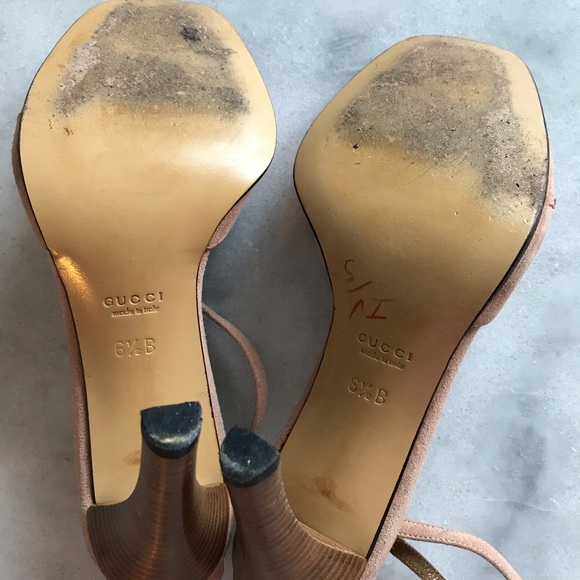 Gucci suede heels - Picture 5 of 5